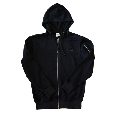 Gaspari - Athletic Slim-Fit Zipper Hoodie (Black)
